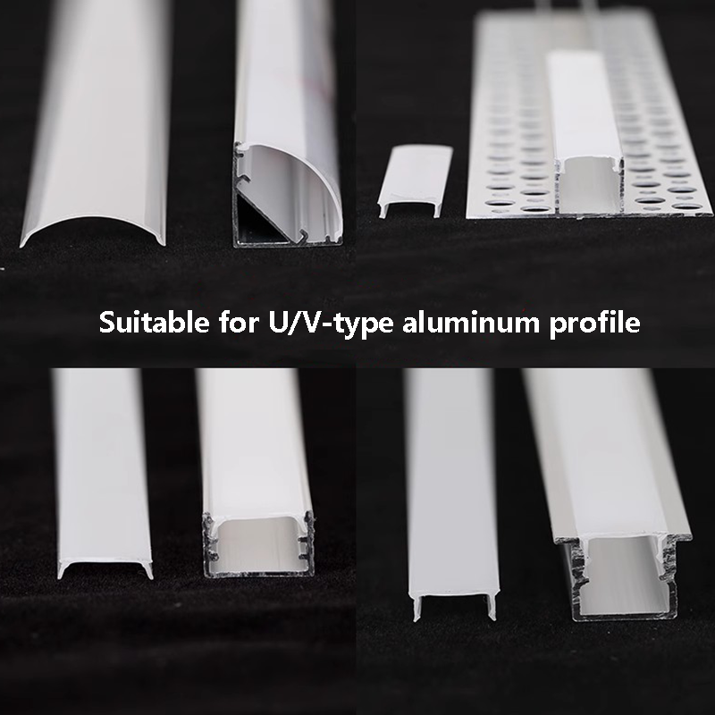 White/Black U-Shape Alumium Pr - Diffusion Material Roll review and price