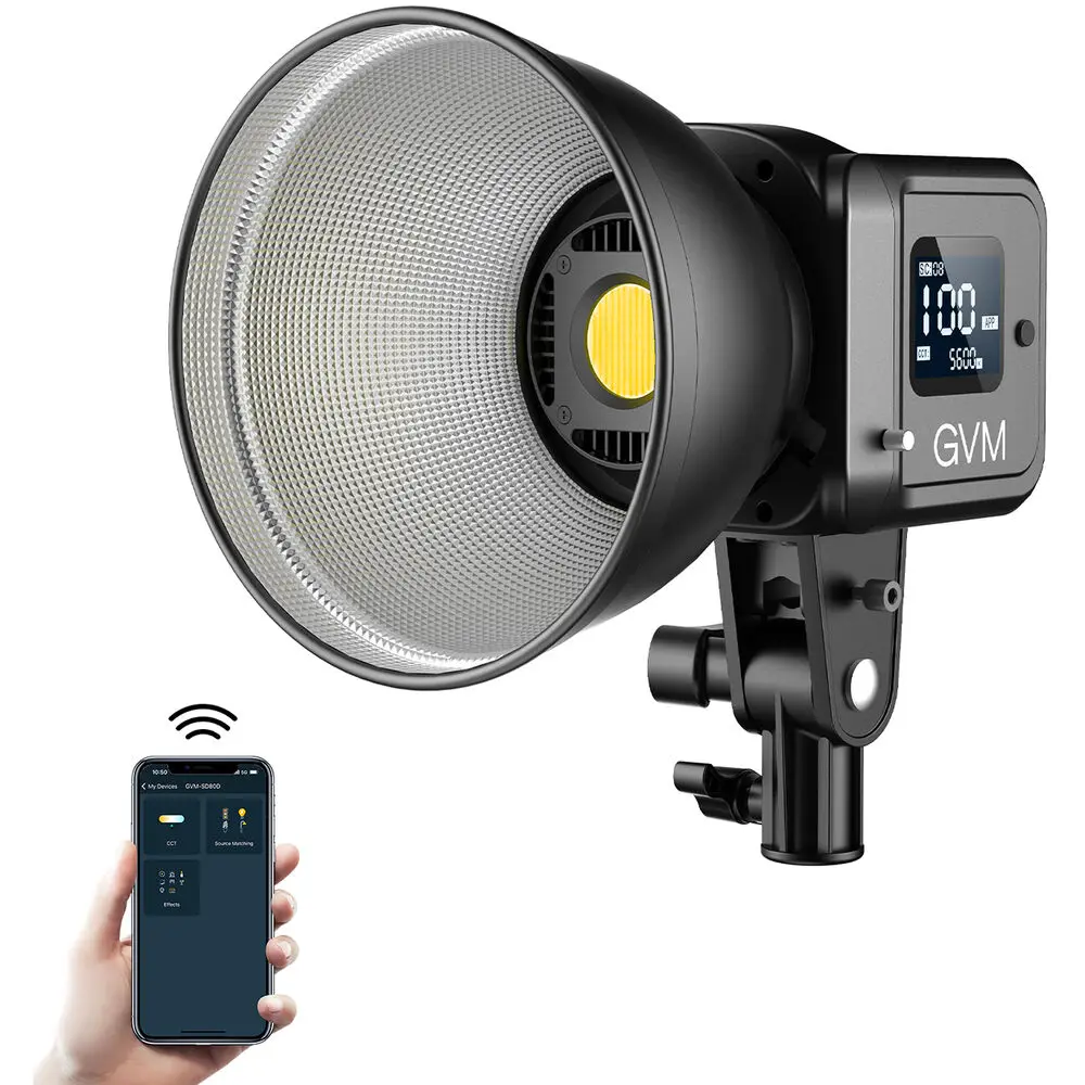 GVM SD80D 80W Bi-Color LED Vid - Photography Using Lighting review and price